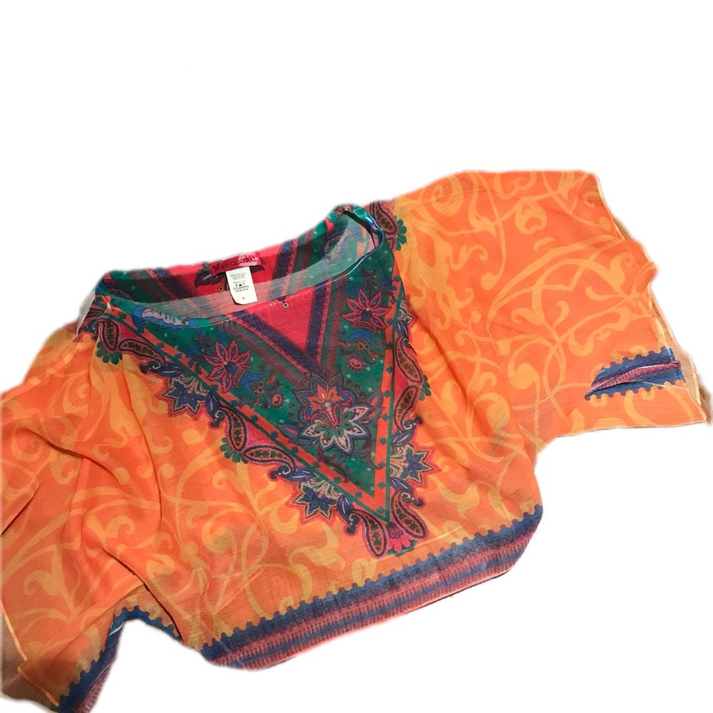 New Body Central batwing sheer like crop top